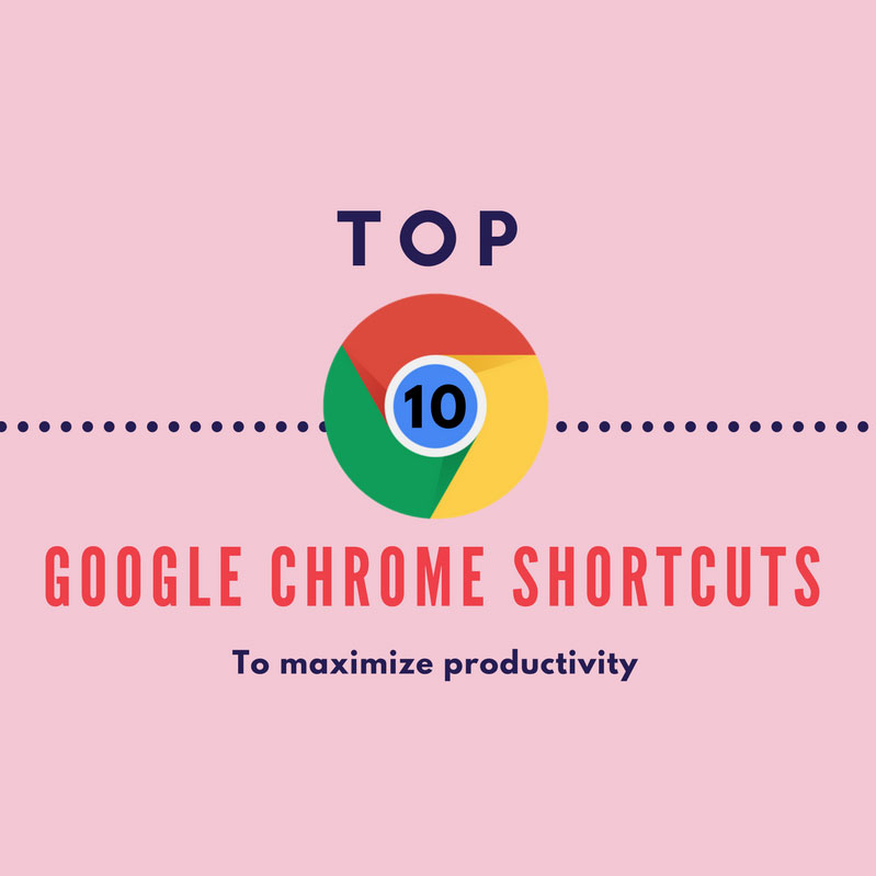 Infographic Top 10 Chrome Shortcuts Impetus Digital