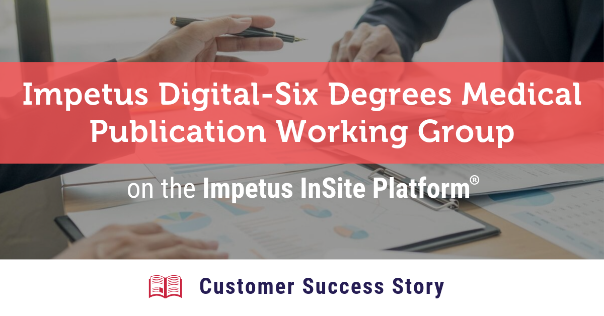 Publication Working Group Customer Success Story