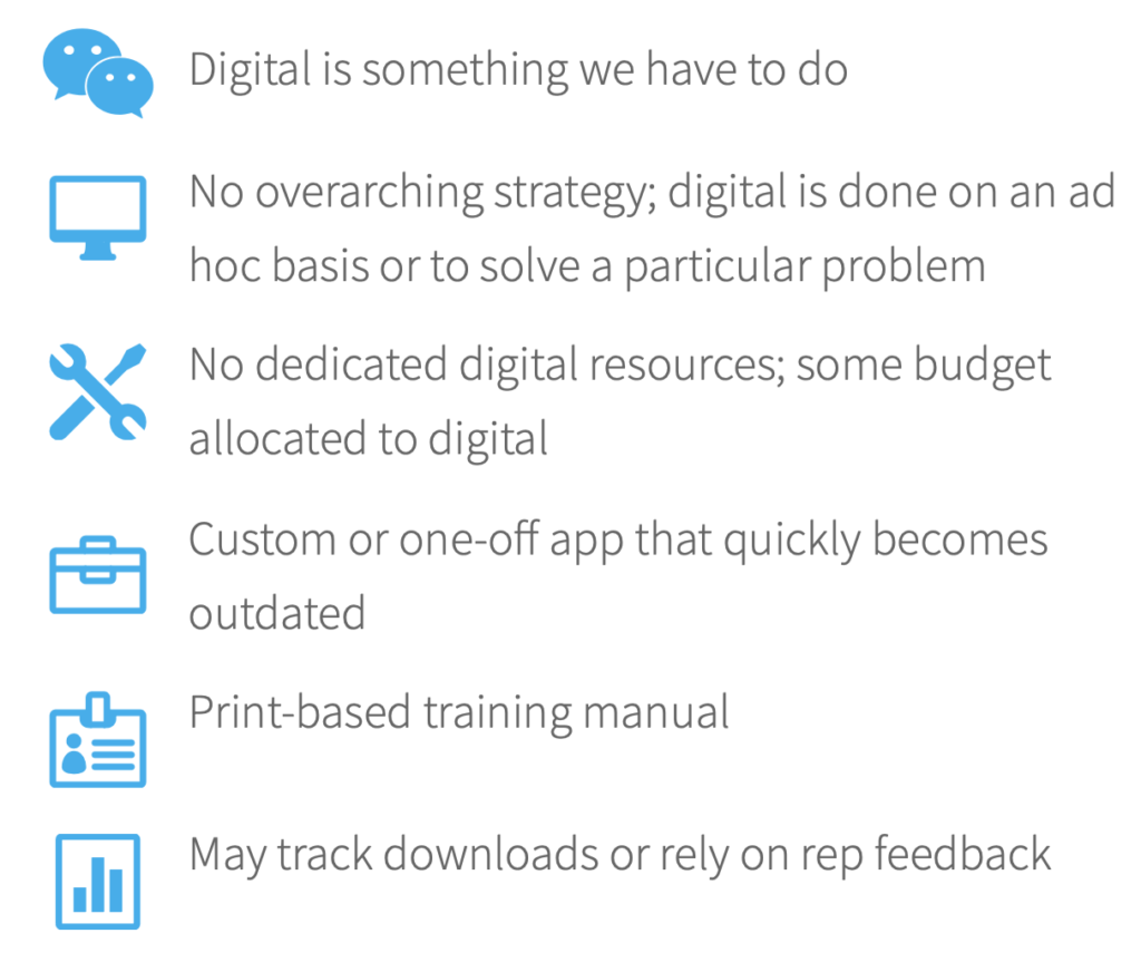 Digital maturity dabblers