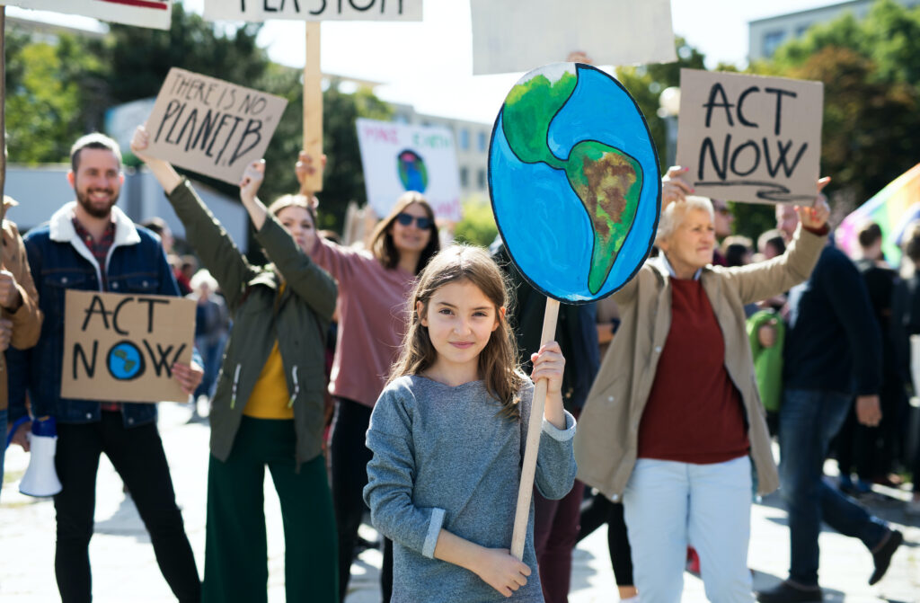 Climate protest