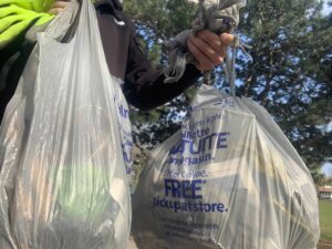 Earth Week challenge: pick up trash