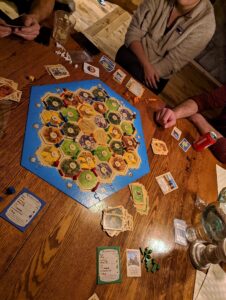 Board game night > video game night to save electricity!