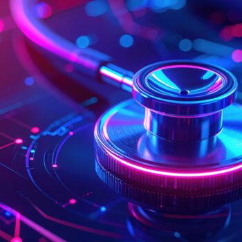 Image concept of AI in medical education