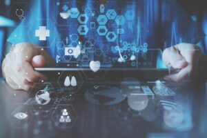 Image illustrating the concept of interactive medical content